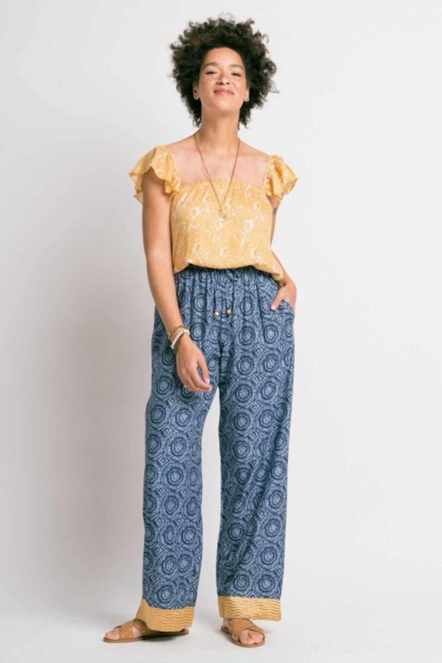 Sudara | Kala Print Punjammies | Size XL Tall (XLT)